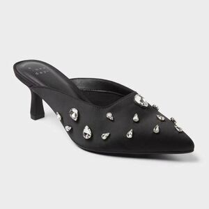 A New Day Women’s Katia Black Heels with Memory Foam Insole Size 6 New